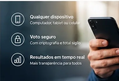 Vote de qualquer dispositivo, com voto seguro e resultados em tempo real na VoteDigital